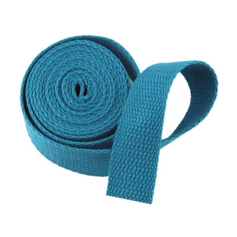 Nylon schweres Band Baumwollgurtband for Taschengurte, 25 mm, Dicke 1,3 mm, Länge 5, 10 oder 20 Yards(Lake Blue,25MM x 10Yards) von NIUSABOU