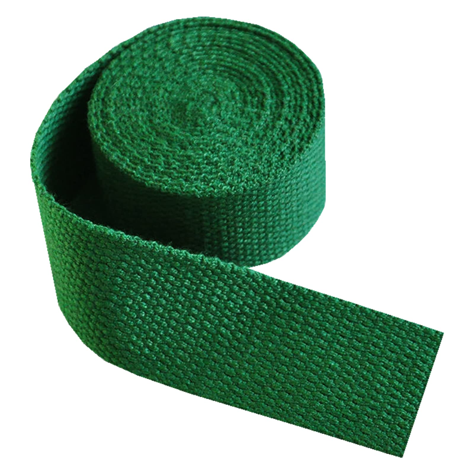 Nylon schweres Band Gurtband 25 mm, 38 mm, 50 mm, Baumwollgurtband for Tasche, Rucksack, Gepäck, Frachtumreifung(DarkGreen,38mm x 5Yards) von NIUSABOU