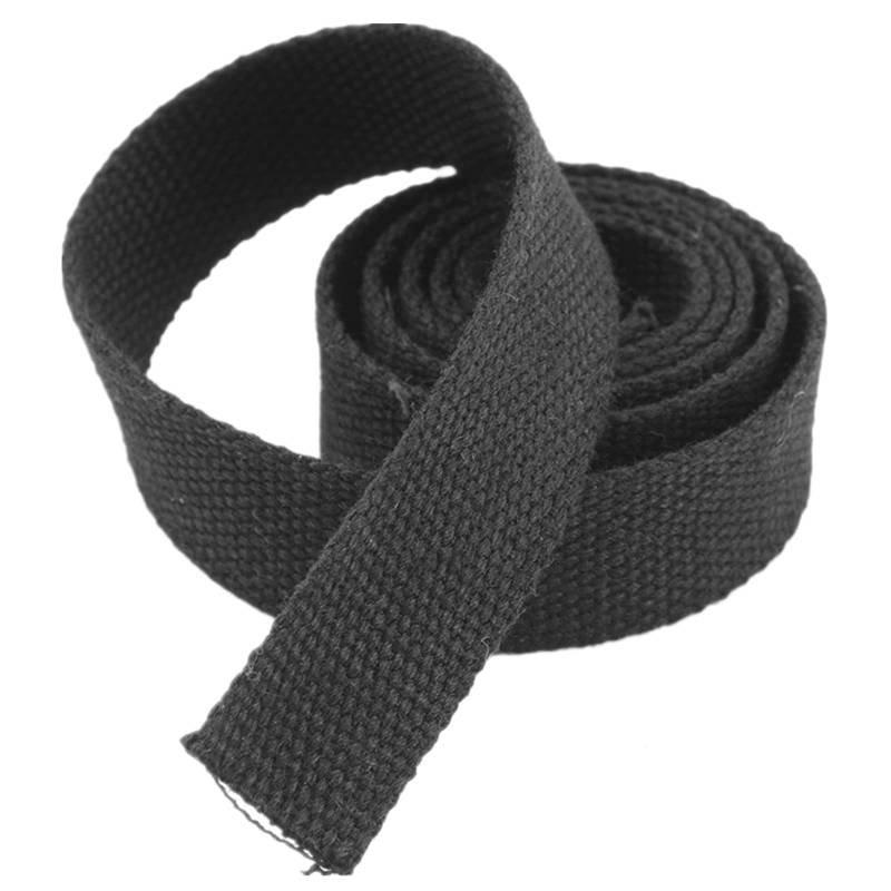 Nylon schweres Band Gurtband 50 mm, Baumwoll-Gurtband for Taschen, breites Polster-Gurtband for Rucksäcke, Rucksäcke, Gepäck-Frachtumreifung(Black,50MM x 50Yard) von NIUSABOU