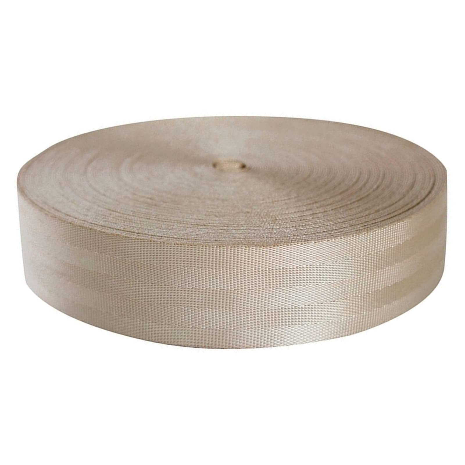 Nylon schweres Band Gurtband 50 mm 38 mm, strapazierfähiges Nylon-Gurtband for die Umreifung von Taschen, Gepäck und Fracht(Khaki,48MM x 20Yard) von NIUSABOU