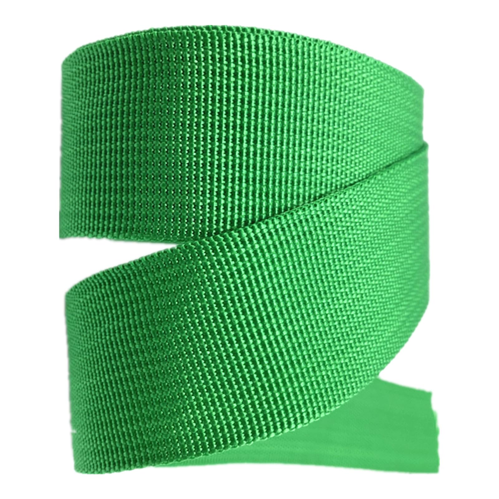 Nylon schweres Band Polypropylen-Gurtband for die Taschenherstellung, DIY-Handwerk, Haustierhalsband, Gepäckumreifung, Outdoor-Klettern, 10 Yards/Lot(Green,38MM) von NIUSABOU