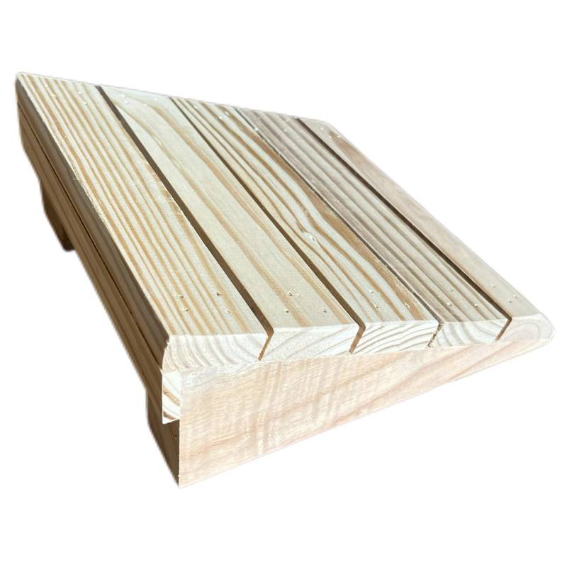 Rollstuhl Schwelle Übergang Schwellenrampe for Rollstuhlfahrer, 7–15 cm hoch, Bordsteinrampe aus Holz, for Stufeneinfahrt, Bordsteinkante, Garagenschuppen-Eingangsübergang(20x20.8x10cm) von NIUSABOU