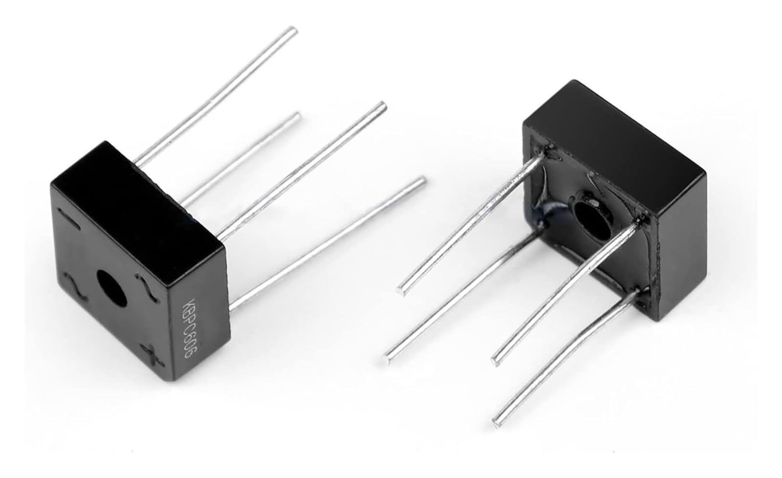 Schottky-Regeldioden. KBPC606 Brückengleichrichterdiode – 6 A 600 V Siliziumdioden for die Elektronik – 20 Stück von NIUSABOU