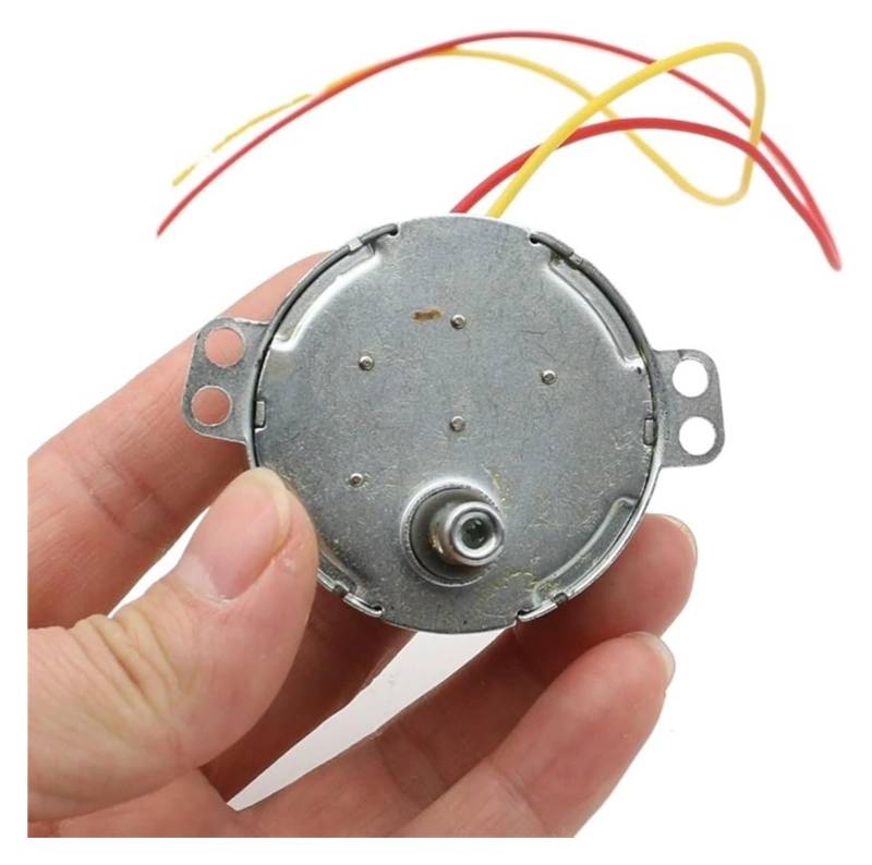 Spezielle Zahnradmotoren TYD-49 Nicht gerichteter Permanentmagnet-Synchronmotor, 220 V, 5 U/min, elektrischer Lüftermotor, rotierender Motor mit Schüttelkopf und rotierender Klappe von NIUSABOU