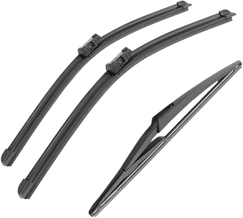 Scheibenwischer Für Hyundai Ix20 2010-2016 2017 26"+14"+12 ", Vorne Hinten Wischer Klingen Set Bürsten Fenster Windschutzscheibe Zubehör von NIVQH