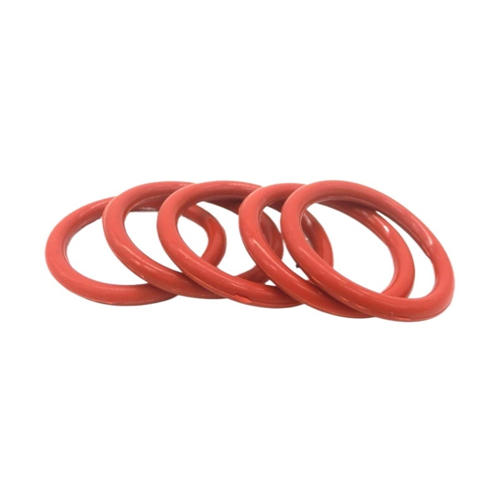 5 Stück rote Silikon-O-Ring-Dichtung 5 mm CS OD 155 mm-220 mm Dichtungen gute Elastizität VMQ O-Ring-Dichtungsdichtung Gromment(210x200x5mm) von NIWPPKIMX