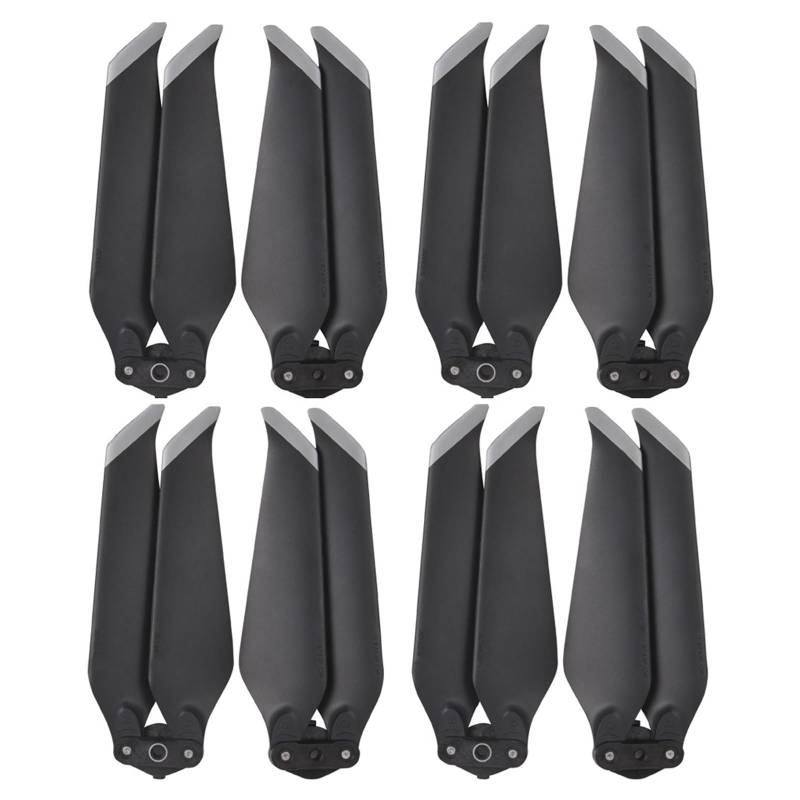 4 Pairs RC Drone Propeller, Propellers Replacement für DJI Mavic 2 Zoom/Mavic 2 PRO, Grauer Rand Ersatzpropeller Blätter Geräuscharm Zubehör Kompatibel mit DJI Mavic 2 Zoom/Mavic 2 PRO von NIYATA