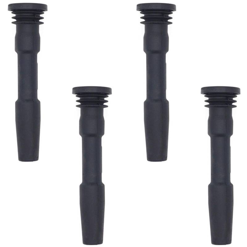 4 Stücke Zündspule Gummistiefel Stecker für A1 A3 Q3 Caddy CC für Golf für Jetta für Passat für Tiguan Ibiza 12-18, Zündspule, Zündungen, Zündkerzenstecker 04E905199A 04E905199G 04E905199H von NIYATA