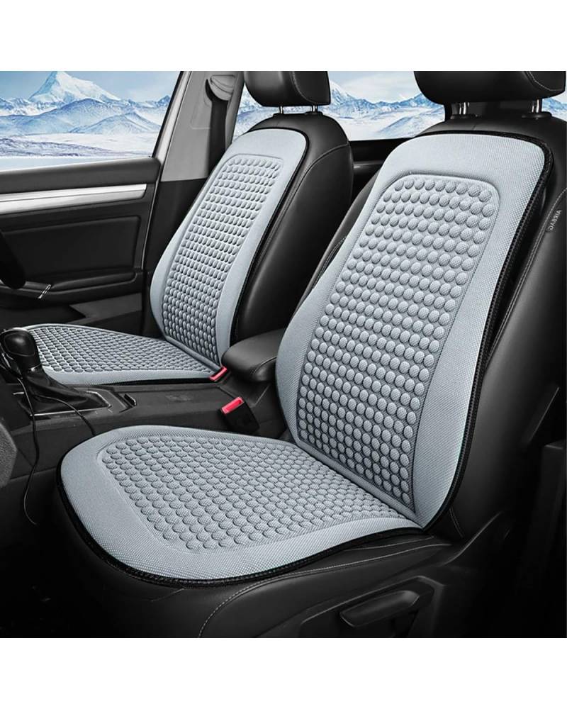 NJHZBH Autositzbezug Auto Sitzkissen Sommer Cool Pad Ice Silk Sitzbezug Auto Saisonale Universal Cool Autositzkissen(Dark Blue) von NJHZBH