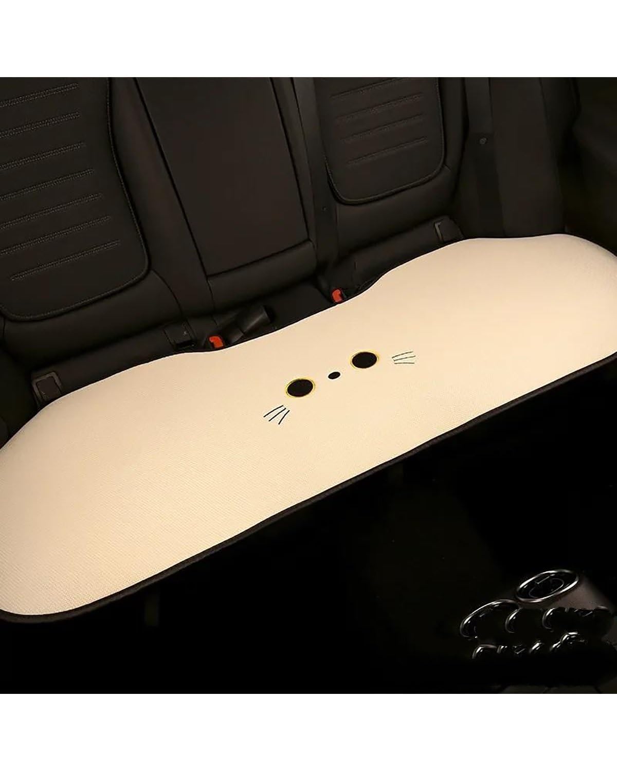 NJHZBH Autositzbezug Autositzkissen Cartoon Niedlich Rutschfester Atmungsaktiver Autositzkissenbezug Innenausstattung Autositzkissen(1pc Rear seat pad) von NJHZBH