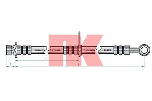 NK 852642 Bremsschlauch von NK