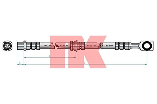 NK 853672 Bremsschlauch von NK