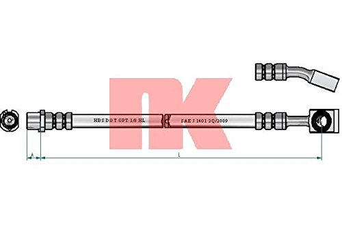 NK 853679 Bremsschlauch von NK