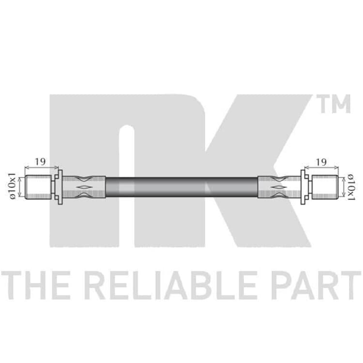 NK Bremsschlauch vorne Audi A6 A7 von NK