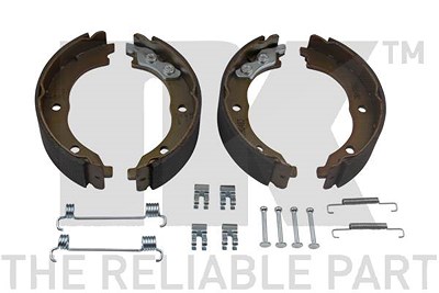 Nk Bremsbackensatz, Feststellbremse mit Zubehör [Hersteller-Nr. 2719734] für Citroën, Fiat, Peugeot von NK