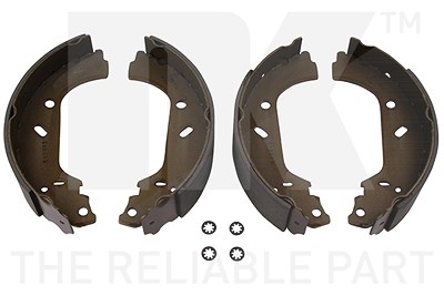 Nk Bremsbackensatz Trommelbremse Hinterachse [Hersteller-Nr. 2719588] für Citroën, Fiat, Lancia, Peugeot, Rover von NK