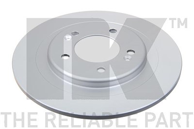 Nk 1x Bremsscheibe Hinterachse Voll [Hersteller-Nr. 313442] für Hyundai von NK