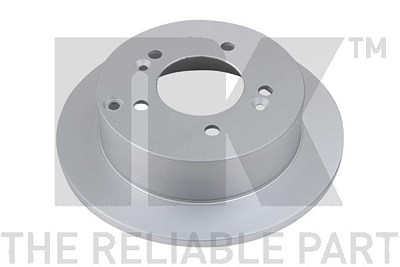 Nk 1x Bremsscheibe Hinterachse Voll [Hersteller-Nr. 313424] für Kia, Hyundai, Subaru von NK