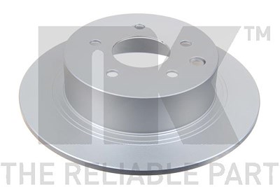 Nk 1x Bremsscheibe Hinterachse Voll [Hersteller-Nr. 312273] für Nissan von NK