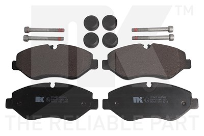 Nk Satz Bremsbeläge Vorderachse SYSTEM BREMBO [Hersteller-Nr. 223362] für Mercedes-Benz, VW von NK