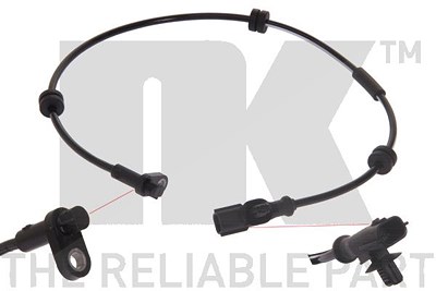 Nk Sensor, Raddrehzahl [Hersteller-Nr. 292559] für Ford von NK