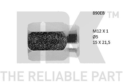 Nk Überwurfschraube [Hersteller-Nr. 890EB] von NK