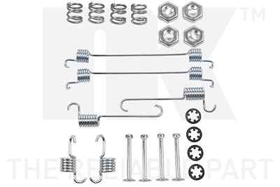 Nk Zubehörsatz, Bremsbacken [Hersteller-Nr. 7919650] für Citroën, Peugeot von NK