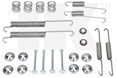 Nk Zubehörsatz, Bremsbacken [Hersteller-Nr. 7948678] für Renault, Volvo, Dacia, Citroën von NK