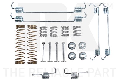 Nk Zubehörsatz, Bremsbacken [Hersteller-Nr. 7919835] für Citroën, Peugeot von NK