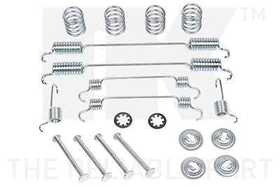 Nk Zubehörsatz, Bremsbacken [Hersteller-Nr. 7923740] für Citroën, Fiat, Lancia, Peugeot von NK