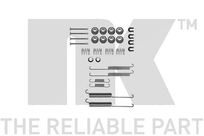 Nk Zubehörsatz, Bremsbacken [Hersteller-Nr. 7930787] für Mitsubishi von NK