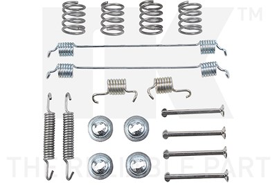 Nk Zubehörsatz, Bremsbacken [Hersteller-Nr. 7939777] für Nissan, Renault von NK