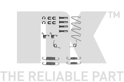 Nk Zubehörsatz, Bremsbacken [Hersteller-Nr. 7943703] für Skoda von NK