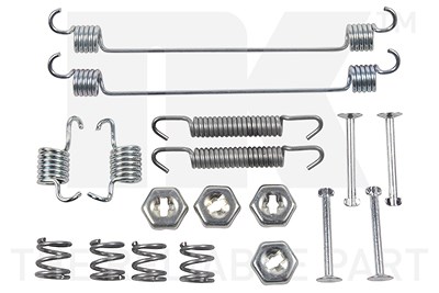 Nk Zubehörsatz, Bremsbacken [Hersteller-Nr. 7999657] für Alfa Romeo, Citroën, Fiat, Lancia, Renault von NK