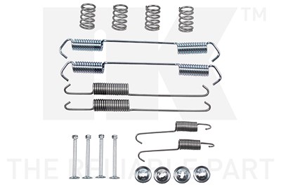 Nk Zubehörsatz, Bremsbacken [Hersteller-Nr. 7999689] für Fiat, Peugeot von NK
