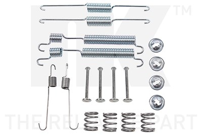 Nk Zubehörsatz, Bremsbacken [Hersteller-Nr. 7934822] für Hyundai von NK