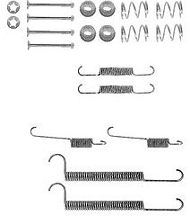 Nk Zubehörsatz, Bremsbacken [Hersteller-Nr. 7936630] für Opel, Vauxhall von NK