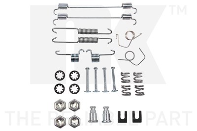 Nk Zubehörsatz, Bremsbacken für Trommelbremse [Hersteller-Nr. 7999617] für Peugeot, Renault, Citroën von NK