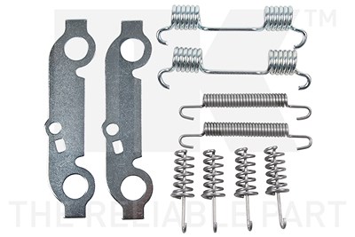 Nk Zubehörsatz, Feststellbremsbacken [Hersteller-Nr. 7933537] für Mercedes-Benz von NK