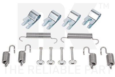Nk Zubehörsatz, Feststellbremsbacken [Hersteller-Nr. 7945850] für Toyota von NK