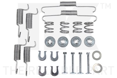 Nk Zubehörsatz, Feststellbremsbacken [Hersteller-Nr. 7930788] für Mitsubishi von NK