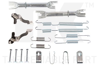 Nk Zubehörsatz, Bremsbacken [Hersteller-Nr. 79991042] für Hyundai, Kia von NK
