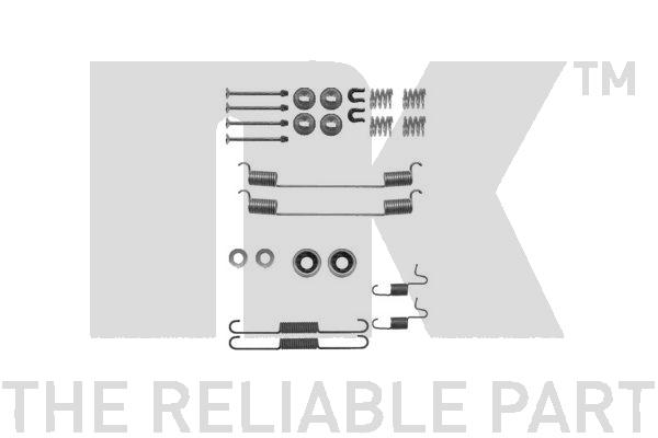 Zubehörsatz, Bremsbacken Hinterachse NK 7922818 von NK