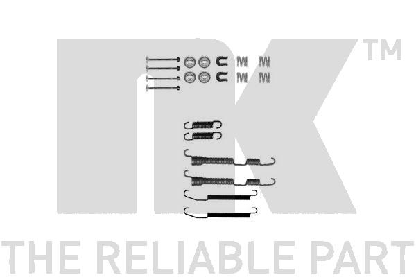 Zubehörsatz, Bremsbacken Hinterachse NK 7930761 von NK