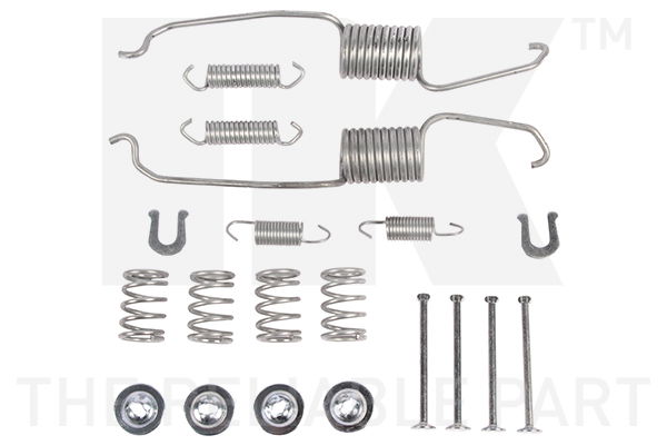 Zubehörsatz, Bremsbacken Hinterachse NK 7945970 von NK