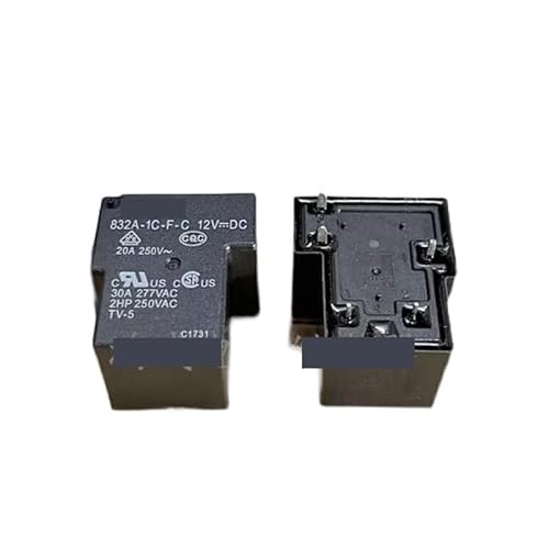 832A-1C-F-C 832A 1C F C 12VDC 30A 5foot relay NKALTECHC(One Size) von NKALTECHC