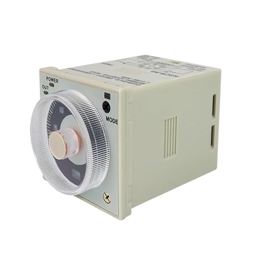 H3CR-A8 Relay 100-240VAC 50/60Hz 0.05s to 300h 8PIN Power On and Off Cycle Delay Time Relay Timer Control VaneAims NKALTECHC(100-240VAC) von NKALTECHC