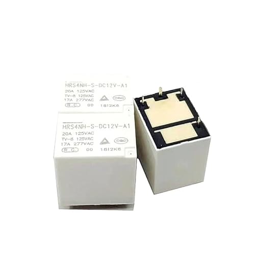 Relay HRS4NH-S-DC12V-A1 HRS4NH S DC12V A1 HRS4NHSDC12VA1 12VDC DC12V 12V 20A 125VAC 4PIN relay NKALTECHC(One Size) von NKALTECHC