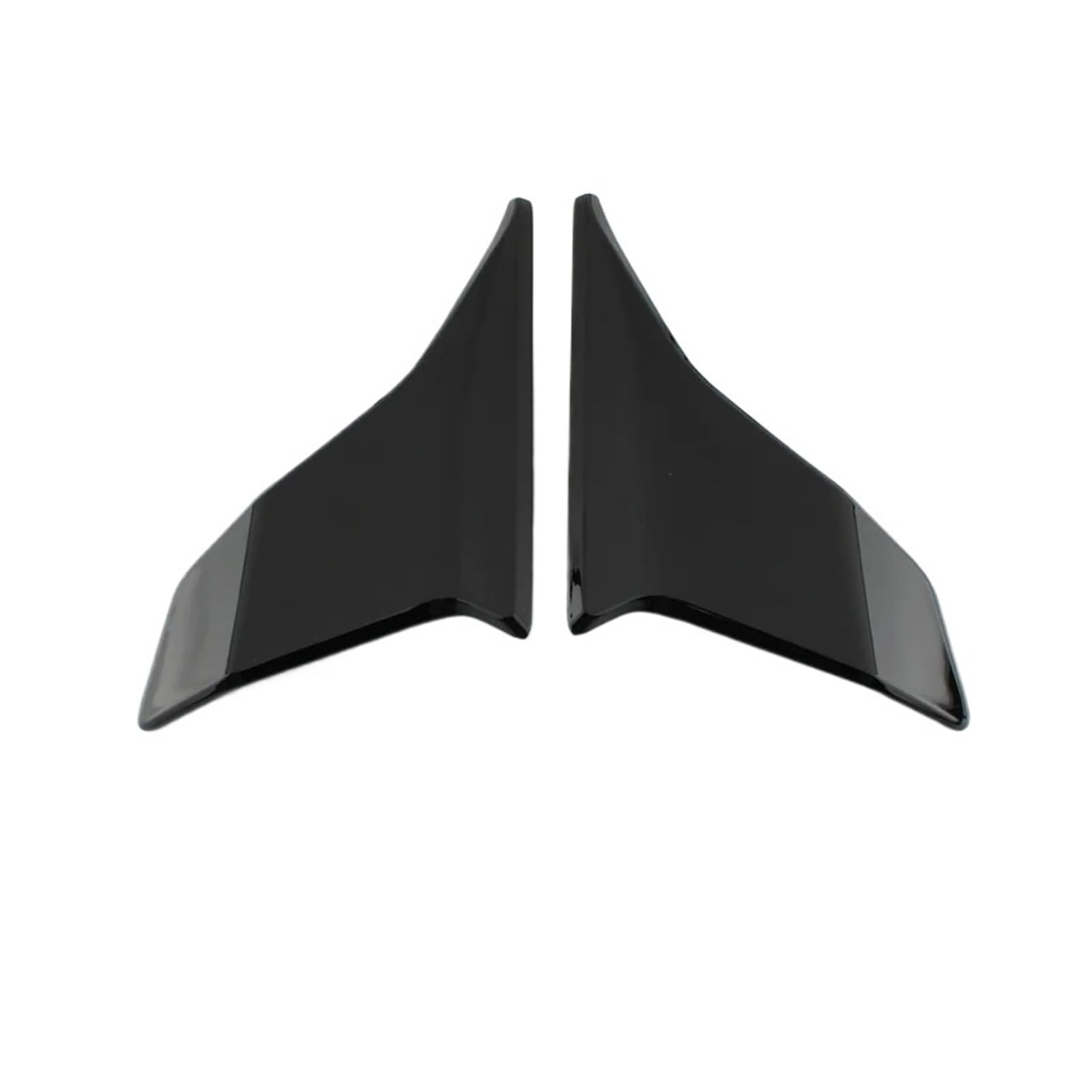 NKCVEZBW Kompatibel mit CFMOTO CF250SR 250SR MY22 Motorradteile Seitwärts Abwärtskraft Nackte Spoiler Feste Winglet Wanne Flügel Deflektoren(Spoiler-black) von NKCVEZBW