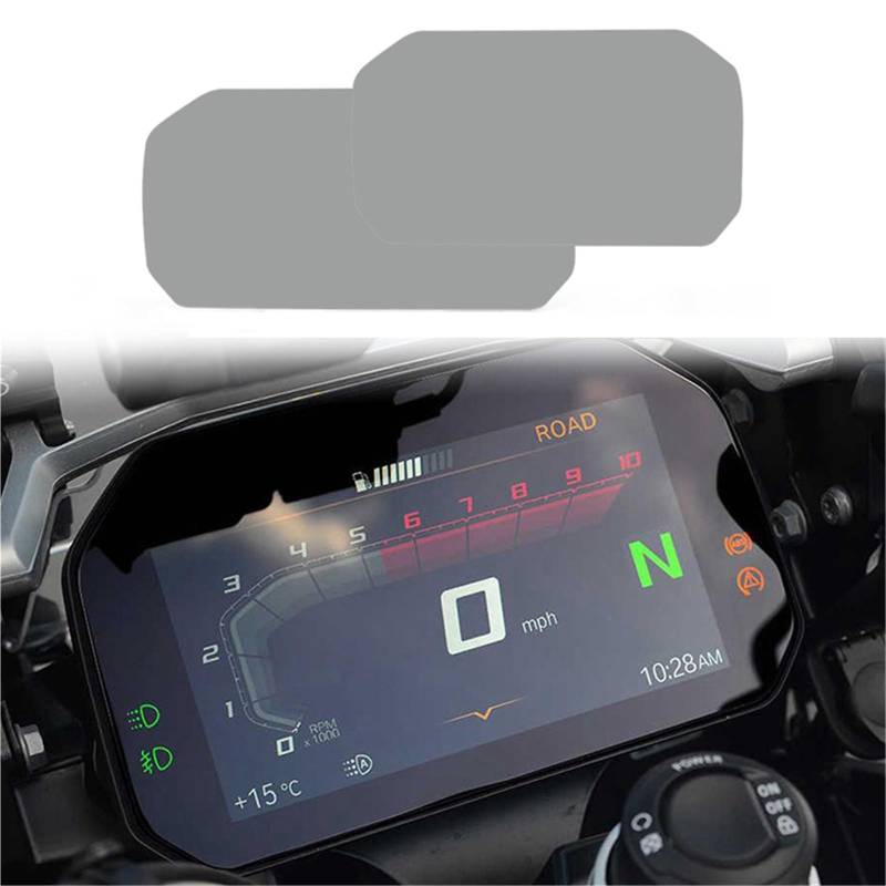 Motorrad-Armaturenbrett-Tachometerfolie, Displayschutzfolie, Aufkleber Für C400GT F750GS S1000RR von NLELQVZVRM